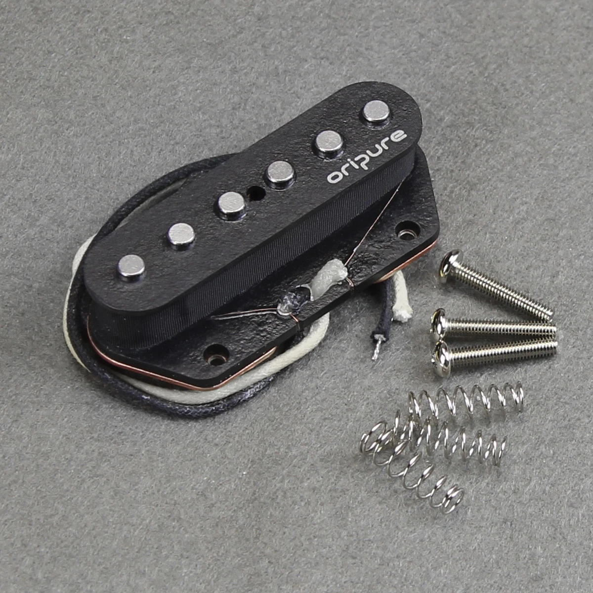 OriPure PSL5 Alnico 5 TL Guitar Pickup Bridge Single Coil Peças de guitarra pretas