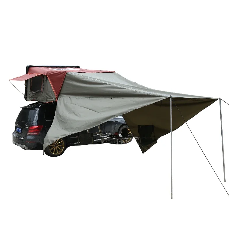 

Outdoor inflatable caravan roof top car side awning tent