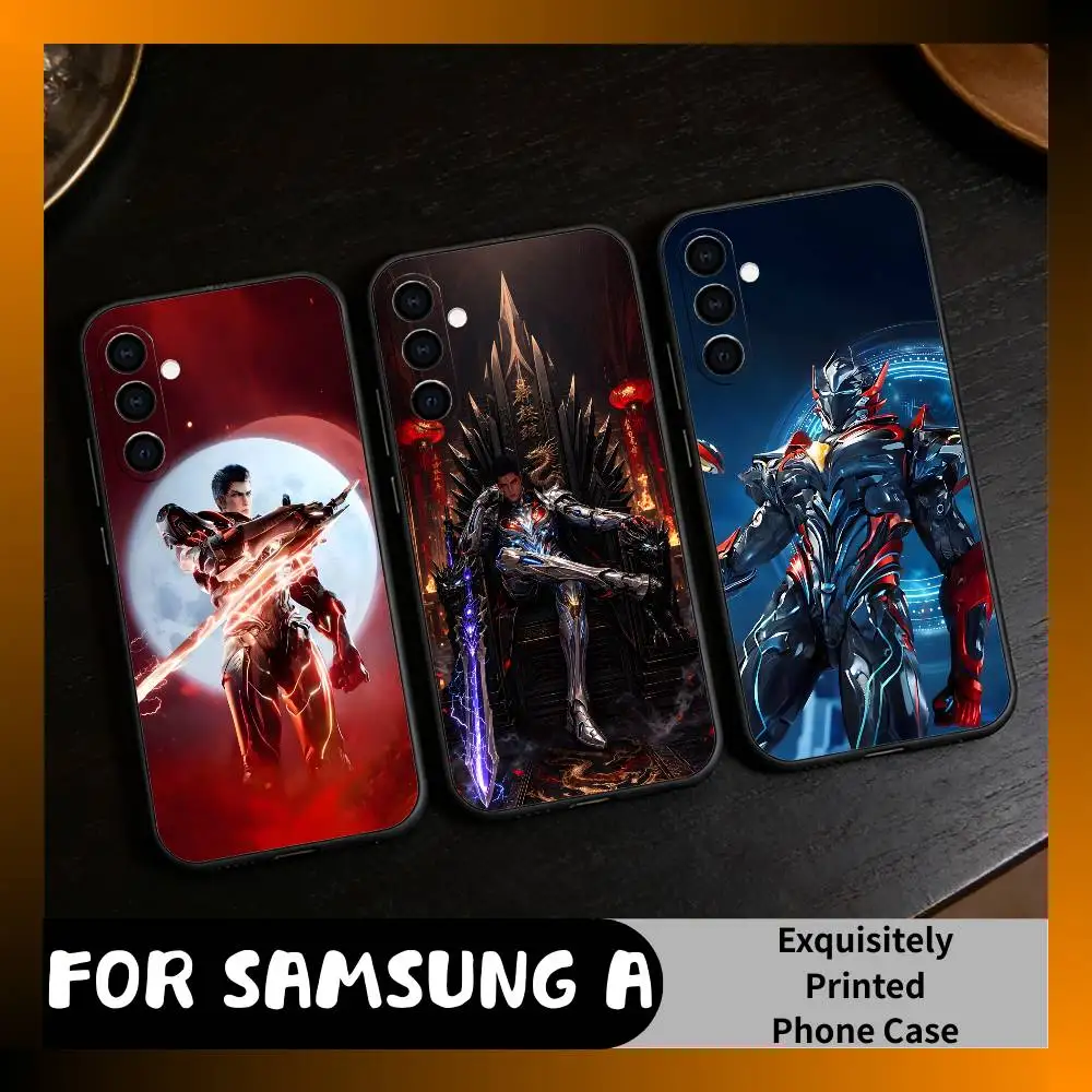 

Luo-feng From S-Swallowed Star Phone Case For Samsung Galaxy A73,A72,A71,A70,A52,A51 Others Soft Black Cover