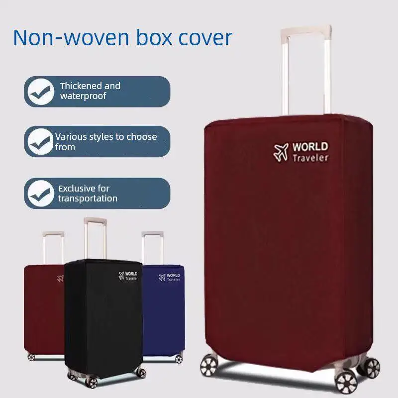 

Утолщенный водонепроницаемый пылезащитный чехол для путешествий с ручкой, износостойкий, для чемоданов 20, 24, 28 дюймов