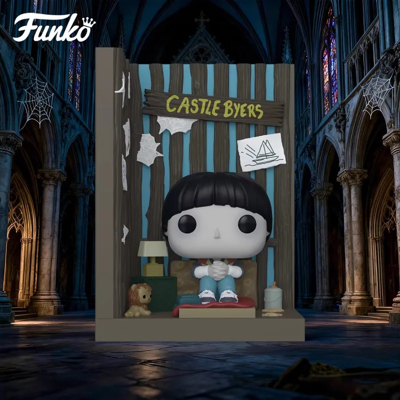 

Genuine Edition FUNKO POP《Stranger Things Will 3D Scene Model》Anime Action Desktop Decoration Ornament Model Toys Collectible