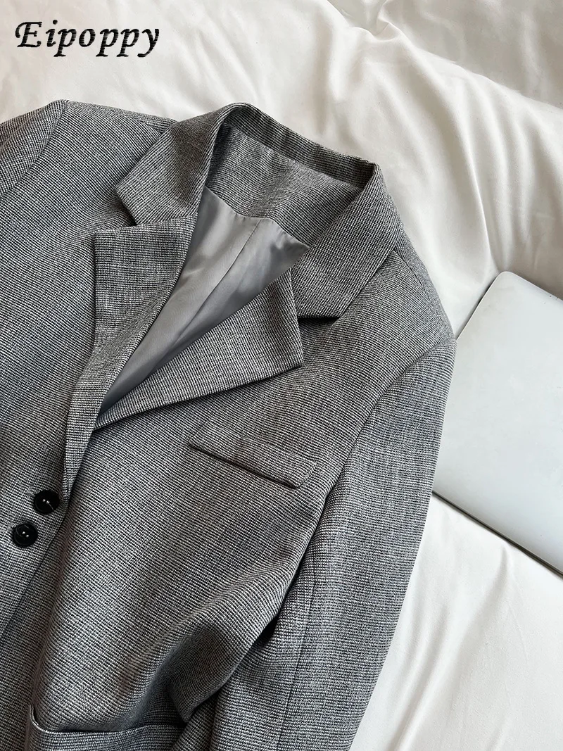 سترة بذلة نسائية منسوجة بنسيج عتيق ، على الطراز الياباني