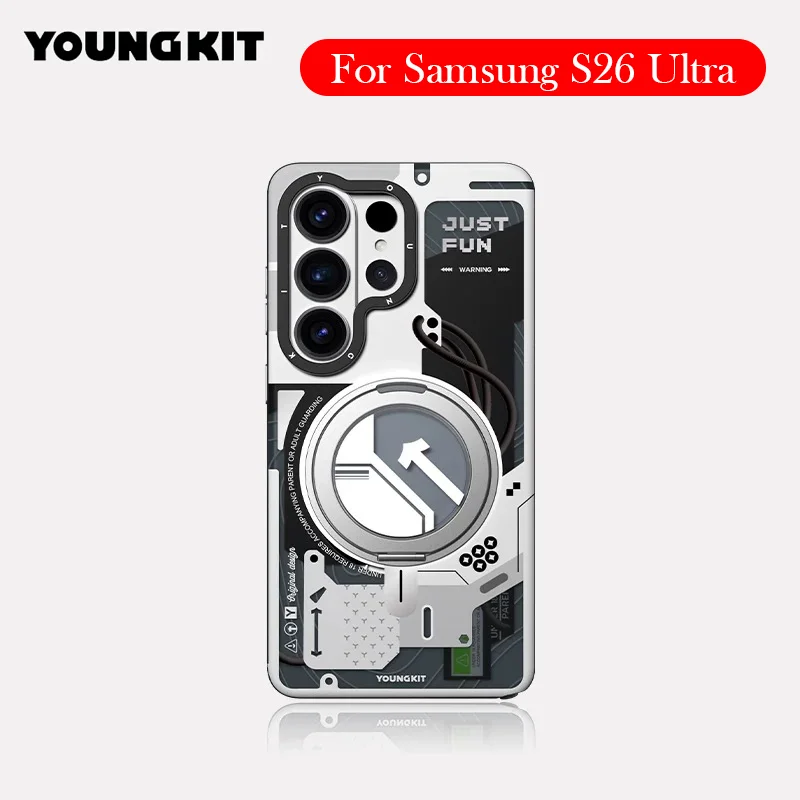

Чехол YOUNGKIT для Samsung S26 Ultra, задняя крышка-подставка для SAMSUNG S26 ULTRA