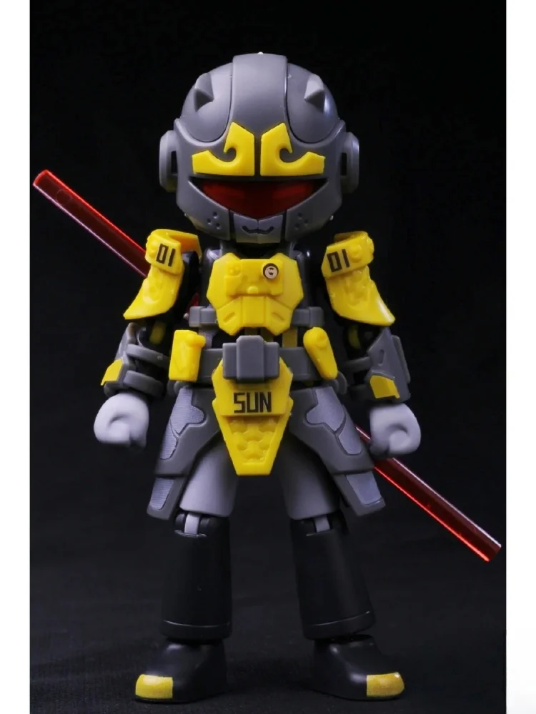 Blokees heróis montagem ilimitada zhao yun guan yu zhang fei figura mecha sun wukong lei zhenzi presente figura de ação crianças brinquedo