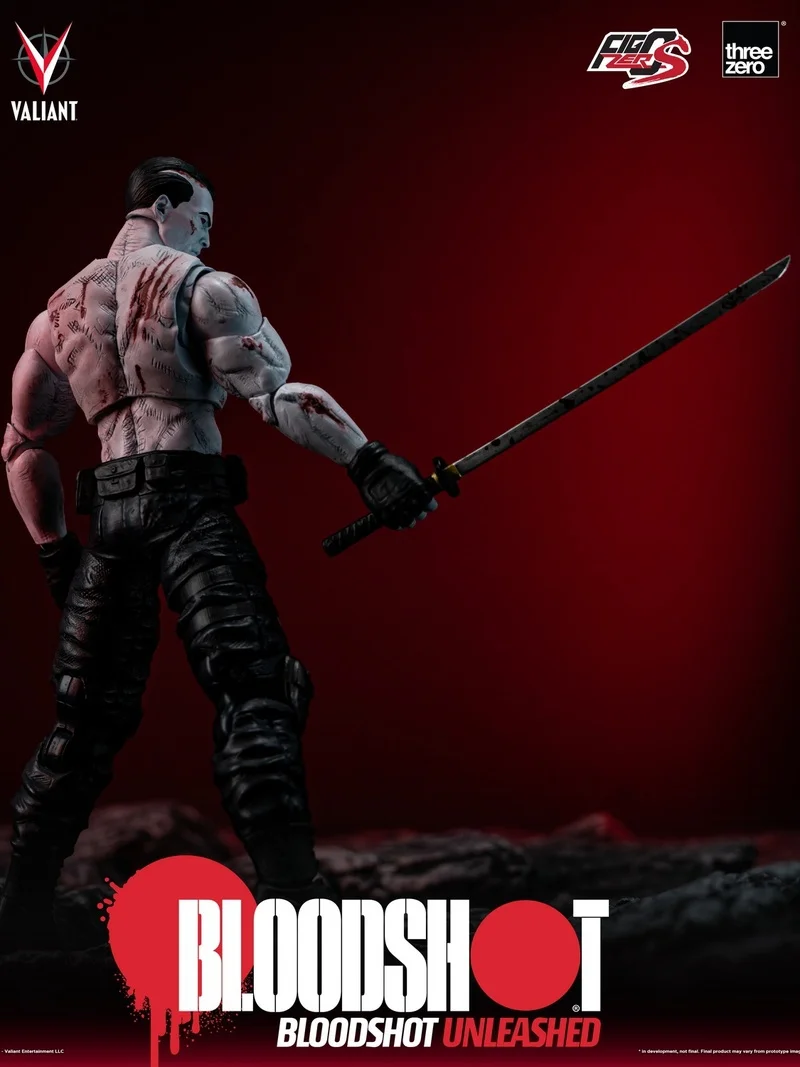 Threezero 3A 3Z04220W0 1/12 Scale Male Soldier BloodShot Bloody Warrior Ray Garrison Model Full Set 6in Action Figure Dolls