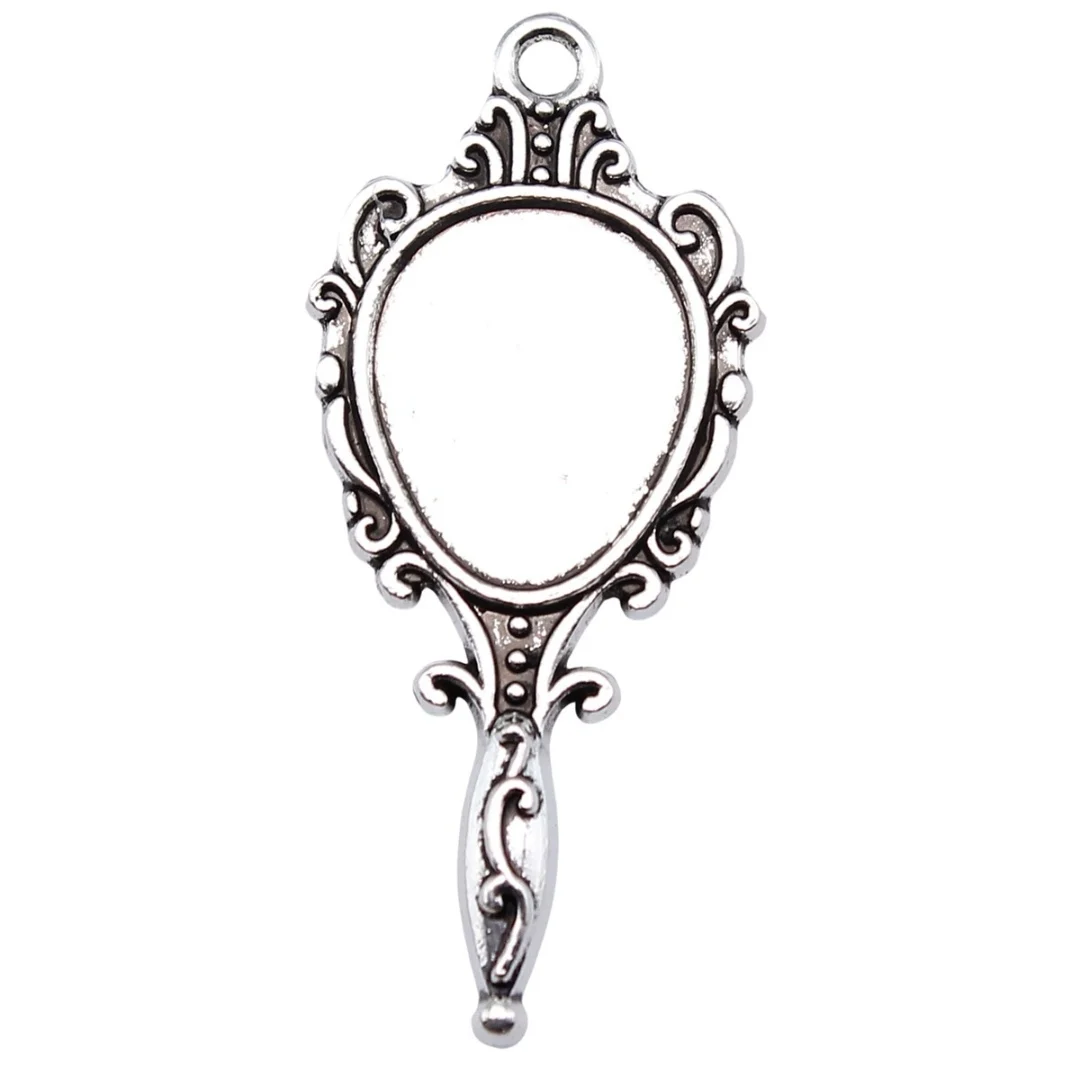 

10pcs 16x36mm Zinc alloy metal tibetan silver plated charm T0757 for jewelry making