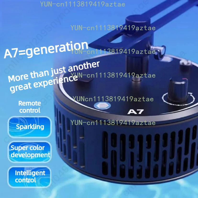 A7 Seawater Light Coral Light, A7S Third Generation Light Full Spectrum Algae Explosion  Smart Light for Marine Aquariums