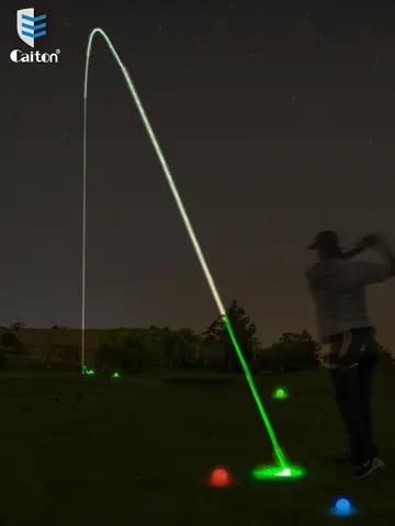 Caiton Night Glow Golf Balls – Set of 6 High-Visibility, Impact-Activated Balls for Nighttime Play, Perfect Gift for Golf Lovers