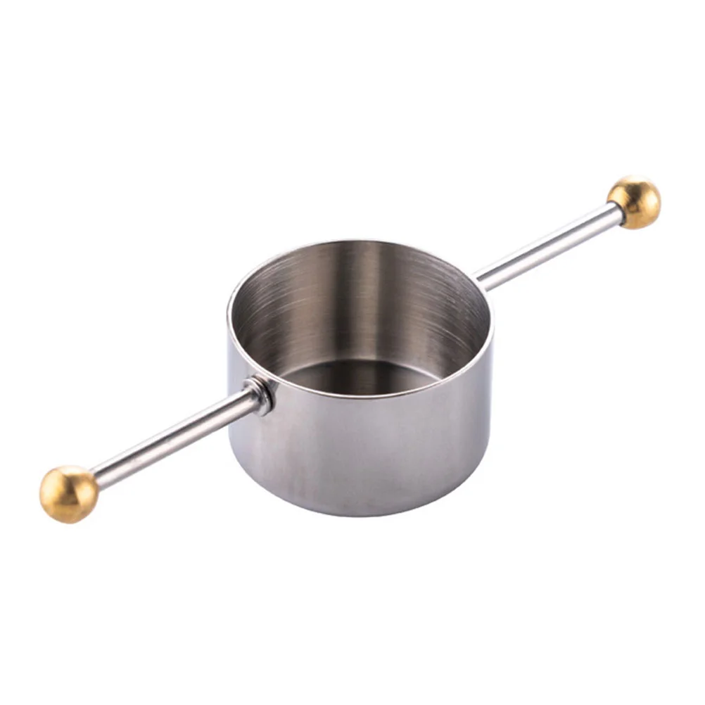 

Stainless Steel Whiskey Martini Jigger Double Measurements Bartending Measuring Cup