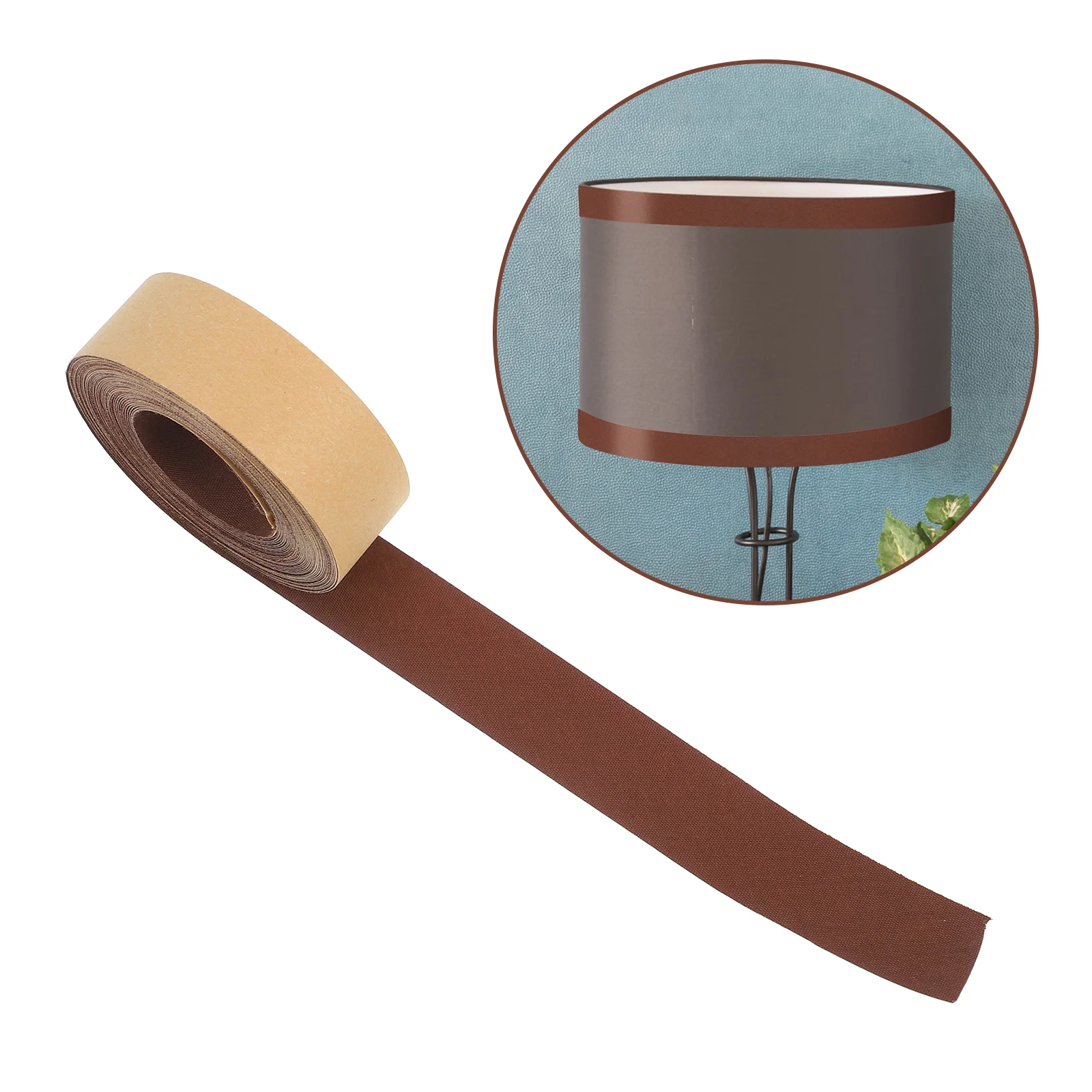 Lampshade Edge Strip Making Supplies Cloth Edging Strips Self Adhesive Backing Material Materials for Tape
