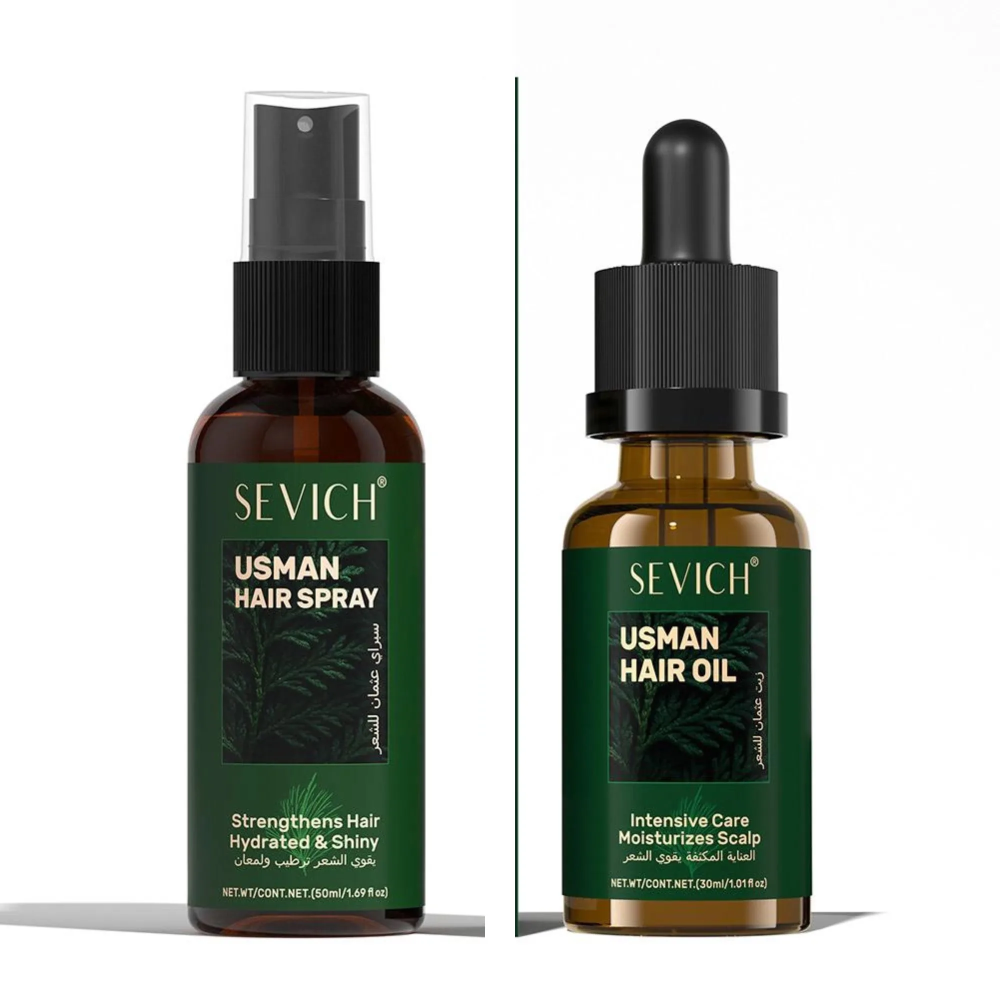 1/2/3pcs Haaruitval Preventie Set Snelle Hergroei Haar Essentiële Olie Usman Handgemaakte Shampoo Zeep Haarverzorging serum Hoofdhuid Verdikking