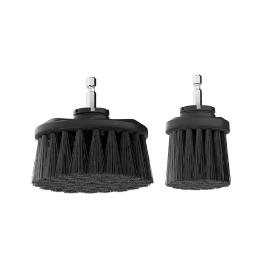 Hard Bristle Cleaning Brush Set, Includes 2