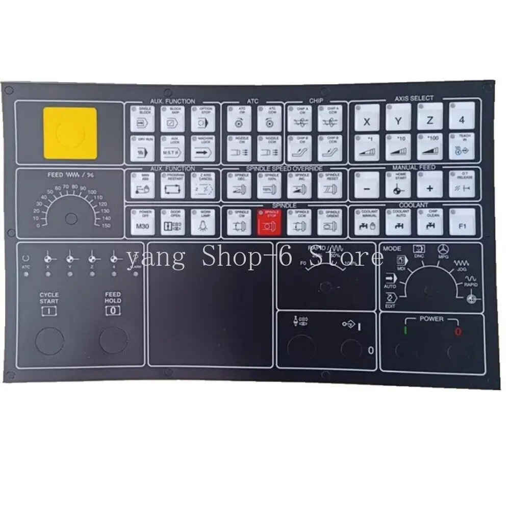 

CNC Operation Panel Membrane Keyboard Mask For Leadwell V40 Machining Center New 1PC