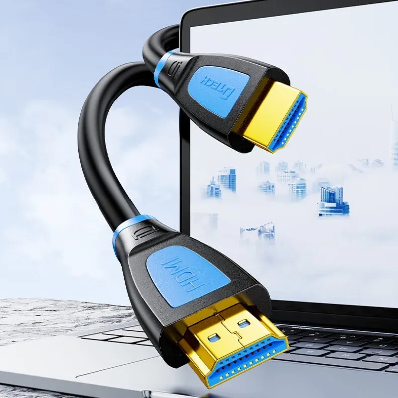 DTECH HD Video Cable 8m 4K 60Hz 1080P Resolution 18Gbps 2.0 Version HDMI-HDMI Cable