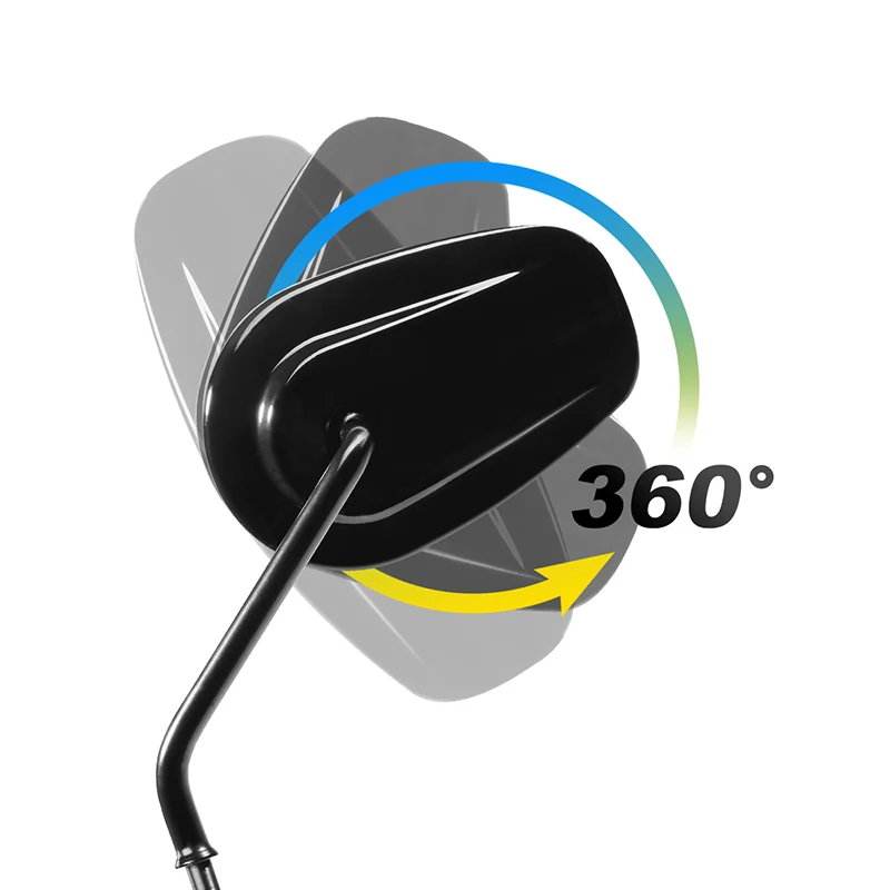 

Motorcycle Rear Side Mirrors Rearview For Harley Touring Sportster 883 Road King Fatboy Softail Bobber Chopper Street Glide Dyna