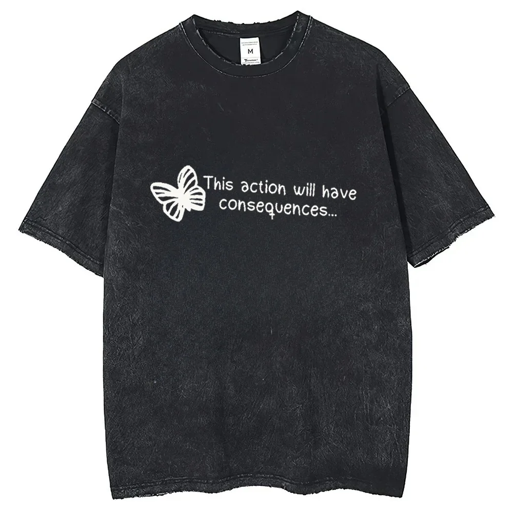 2026 Life Is Strange Baumwoll-T-Shirt Kurzarm Maßgeschneiderte Herren-T-Shirts Hip-Hop Streetwear Neuerscheinung Männerkleidung – Detail 3
