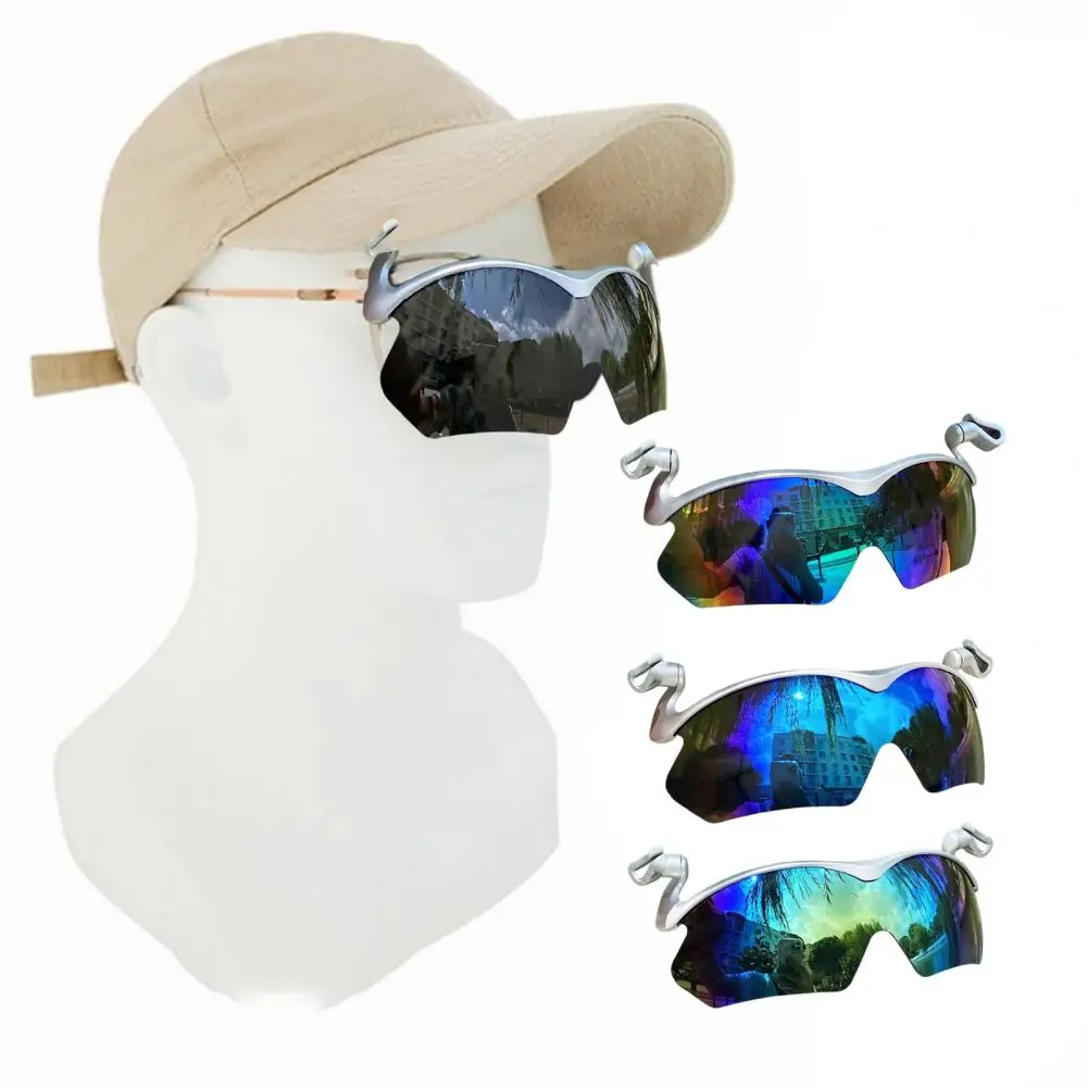 

Polarized Lenses Glasses Hat Visors Sport Clips Cap Clip On Sunglasses Anti-UV Hat Clip Sunglasses Fishing Hiking Riding Eyewear
