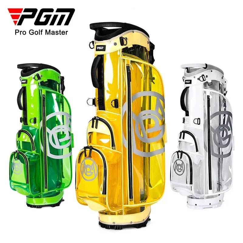 PGM – sac de Golf pour femmes, sac de Club Portable étanche de haute qualité, léger, brillant, Transparent, mis tous les ensembles de Clubs QB131