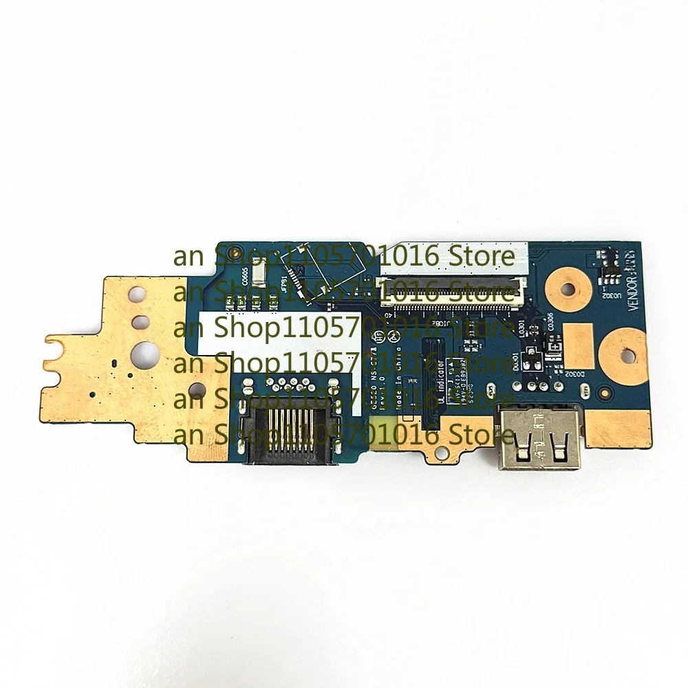 B=For Original  Lenovo ThinkPad E15 Gen 2 USB LAN Ethernet Port Board 5C50Z44695 GE520 NS-C772 100% Tested Fast Ship