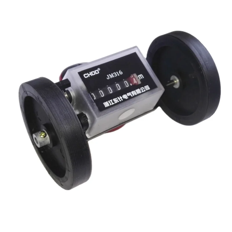 

JM316 Plastic Counter Meter Wheel-Shaped Textile Fabric Length Counter