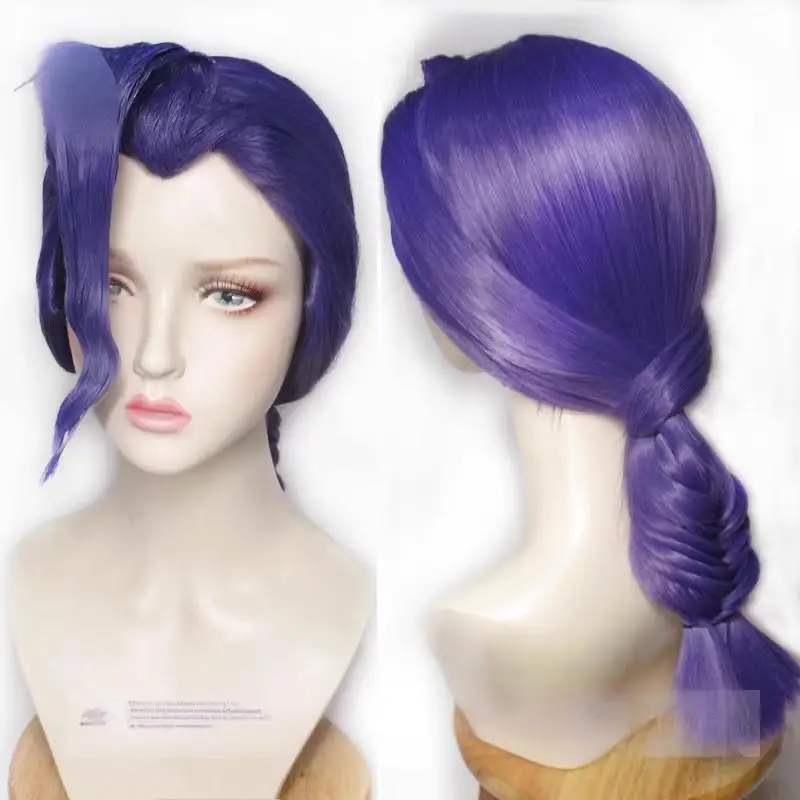 JoJo's Bizarre Adventure Doppio Diavolo roze paars cosplay pruik