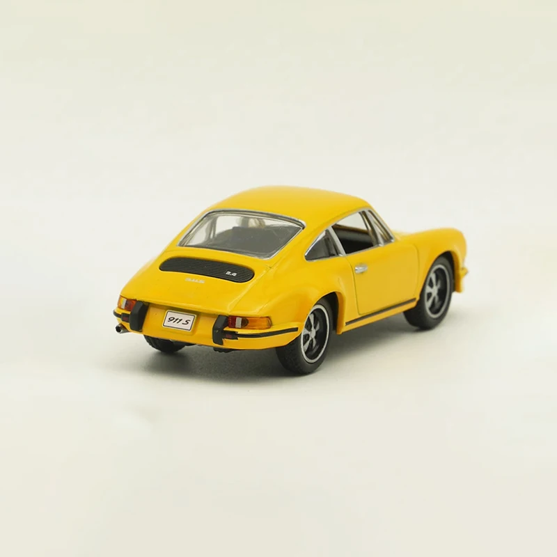 Diecast 1:43 Scale 911 Coupe 2.4 1971 Alloy Classic Car Model Finished Product Simulation Toy Collection Ornament Static Model