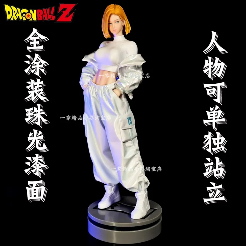 Dragon Ball Anime Toy Android 18 Gkfigure Model Beautiful Girl Lazuli Desktop Collection Toy Ornament Boy Birthday Gift Toy