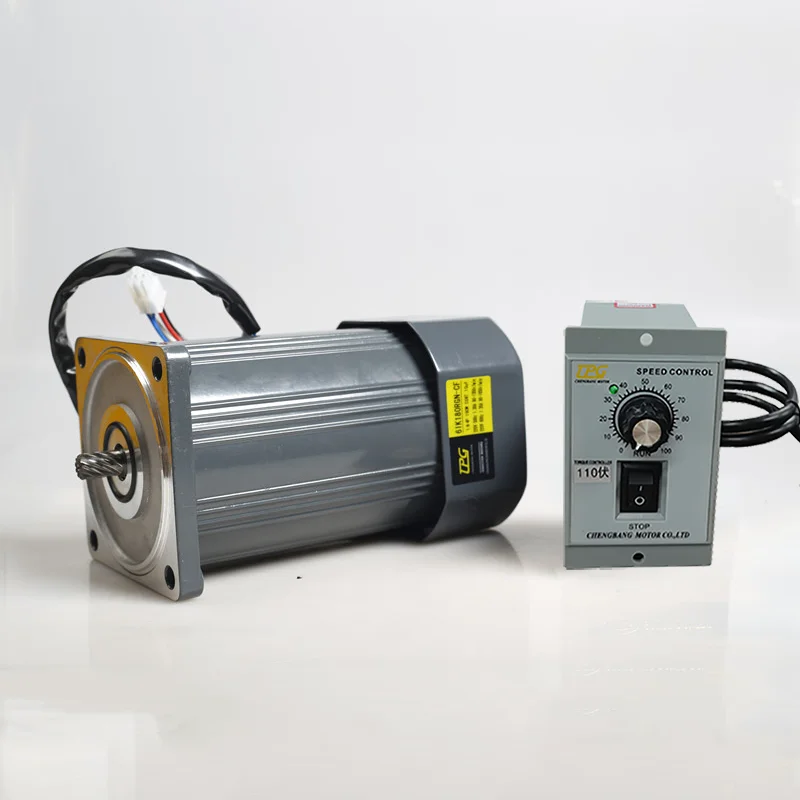 Imagem -05 - com Regulador de Velocidade Velocidade Ajustável Alto Torque Motor Assíncrono Eixo de Saída 15 mm 120w 110v 5ik120rgn-af