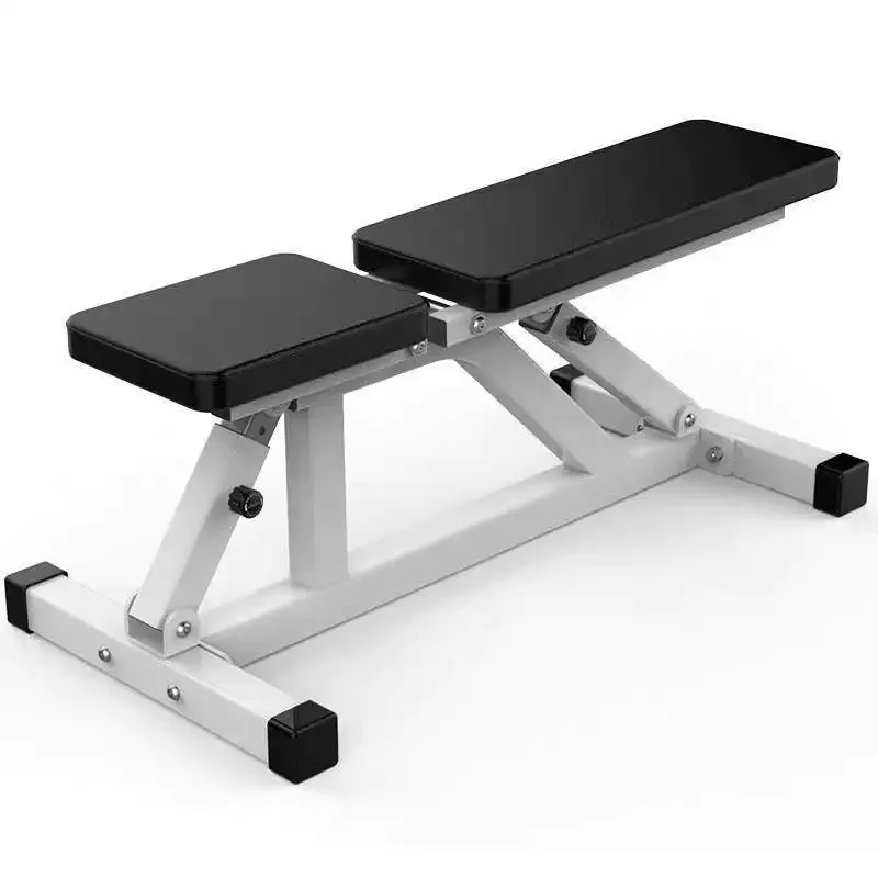 Strength Training Combo Bench Press Barbell Bed Squat Rack Gym Lifting Weight Bench Stool