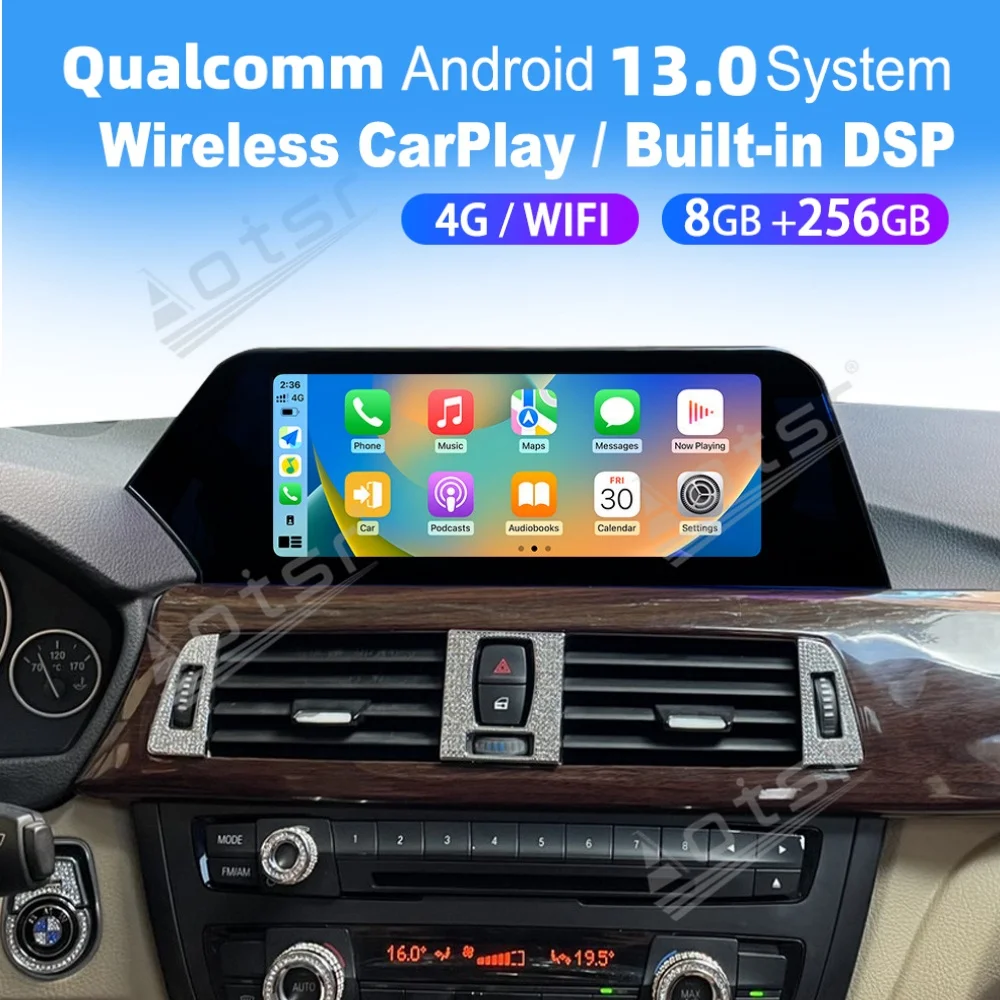 

12.3" Qualcomm 8 Core For BMW 3 Series 2013 2014 2015 2016 2017 2018 2019 Android Car Multimedia Automotive GPS Navi Head Unit