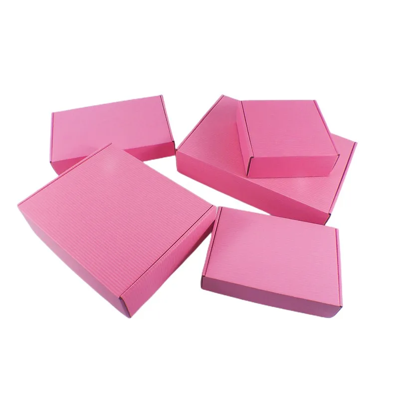 10Pcs High Quality Printing Color Airplane Boxes Underwear Packaging Paper Box Gift Clothing Wedding Carton