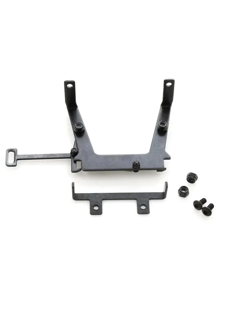 Edelstahl-Cab-Lock-Fang-Baugruppe für TAMIYA 1/14 Scania Benz MAN Volvo RC Anhänger LKW Traktor Auto Ersatzteile