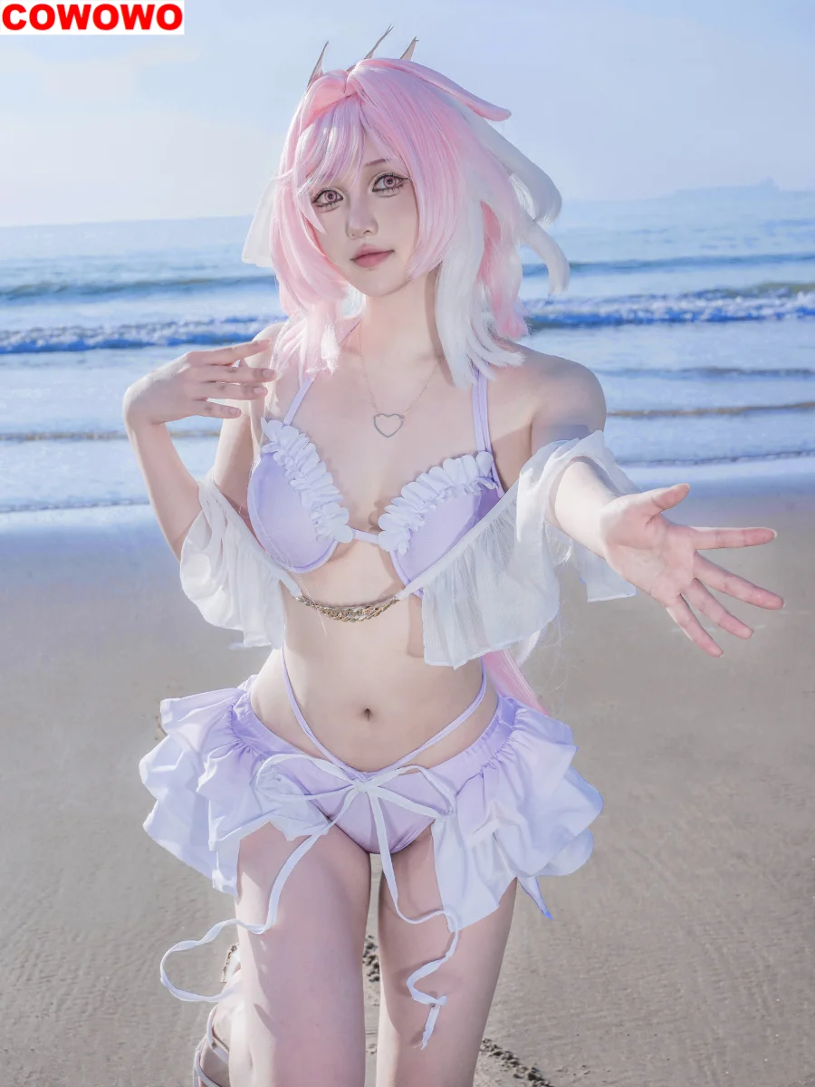 

Honkai: Star Rail 3 Elysia Swimsuit The Lawgiver Of Man Cosplay Costume Cos Game Anime Party Uniform Hallowen Play Role Clothes