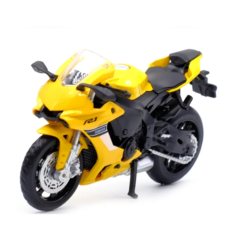 1/18 Yamaha YZF-R1 Toy Motorcycle Diecast Metal Miniature Vehicle Model 1:18 Super Racing Collection Gift for Children Boys Kid