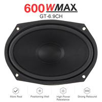 1 Piece 6x9 Inch 600W 12V Car Speakers Universal Subwoofer Car Audio Music Stereo Full Range Speakers for Car Auto Speaker