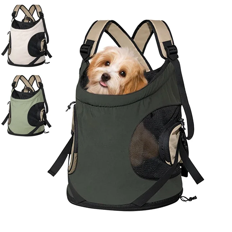 

Dog Carrier Bag Pet Chest Sling Bag Backpack Front Breathable Pet Backpack Outdoor Cat Carrier Bag Portable Pet Travel Backpack