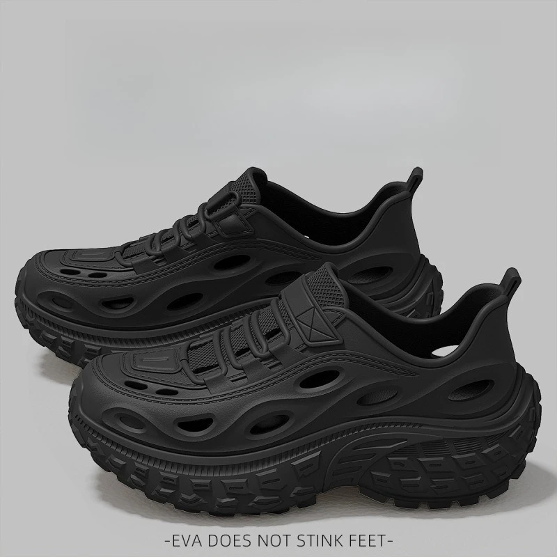 

Unisex EVA Men Summer Sandals Sports Shoes Thick Sole Platform Beach Sandals Anti-slip and Deodorizing Outdoor Casual Slippers