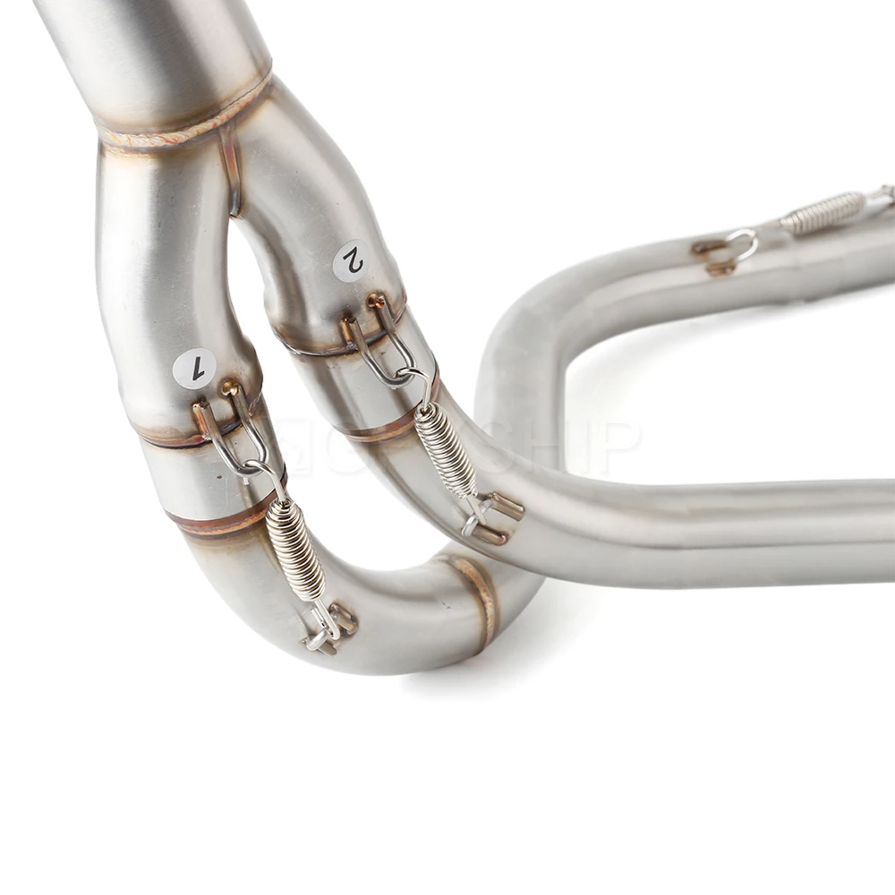 For Kawasaki KLE 500 1991 to 2003 2004 2005 2006 2007 KLE500 Escape Motorcycle Exhaust Muffler Header Link Pipe 51mm Slip-on