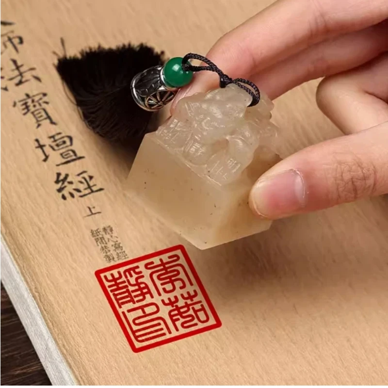 Stone Stamps Handmade Name Seal Sellos Customized Chinese Name Stamp Personal Carving Stamp Brush Callgraphy Painting Stone Seal
