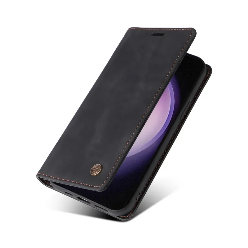 Wallet Flip Case on For Samsung Galaxy A20 A30 A50 A30s A50s A70s A70 Cover Cases Suction Cup Leather Stand Phone Protective Bag