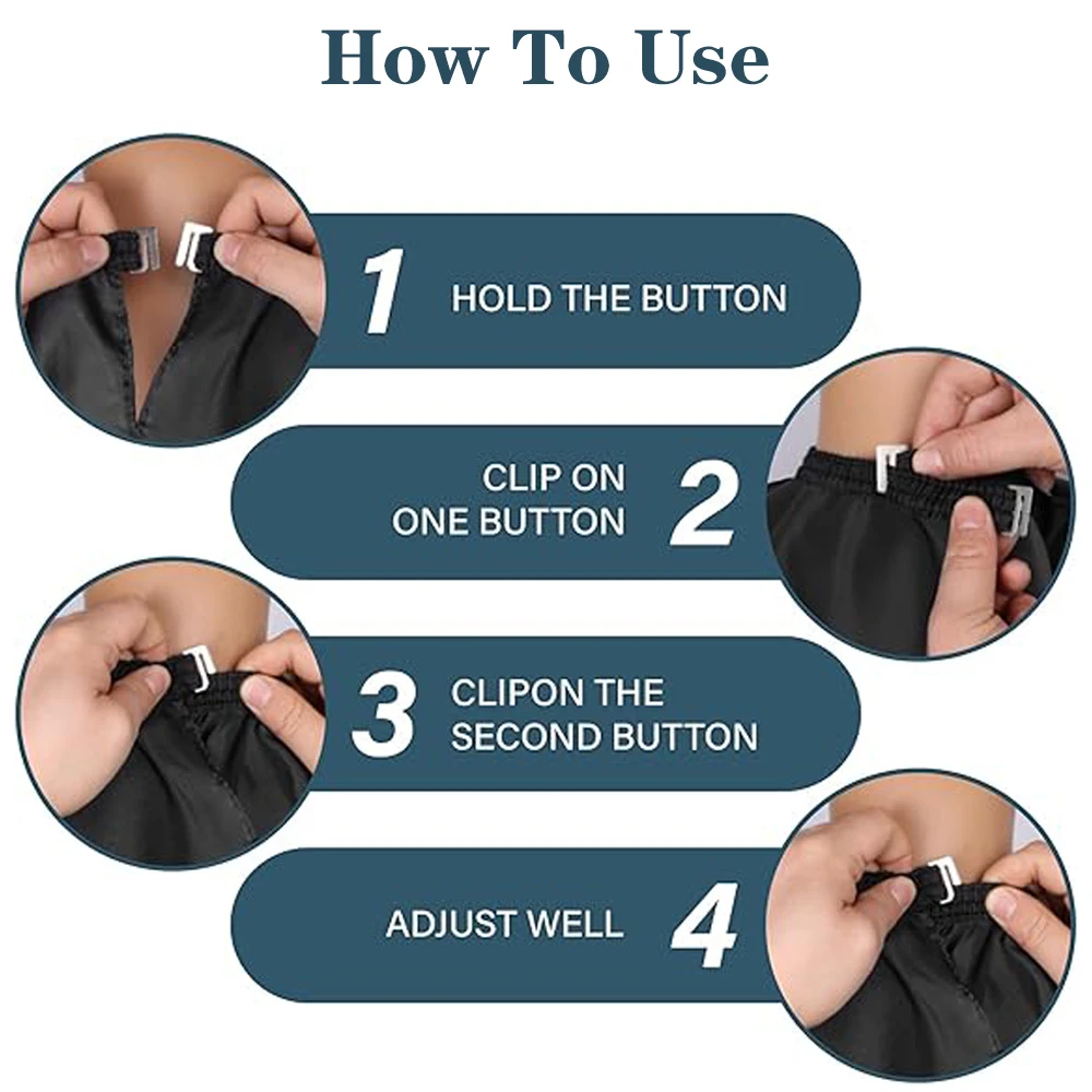 شعار مخصص مقاوم للماء قص الشعر صالون الرأس لمصففي الشعر صالون الشعر الرؤوس مع خط العنق قابل للتعديل 5 قطعة الرؤوس صالون الشعر #4