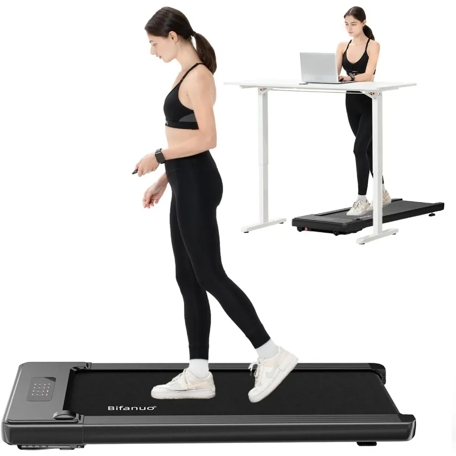 

Walking Pad Under Desk Treadmill for Home Office Portable with Remote Control LED Display Ideal for Fitness Enthusiasts