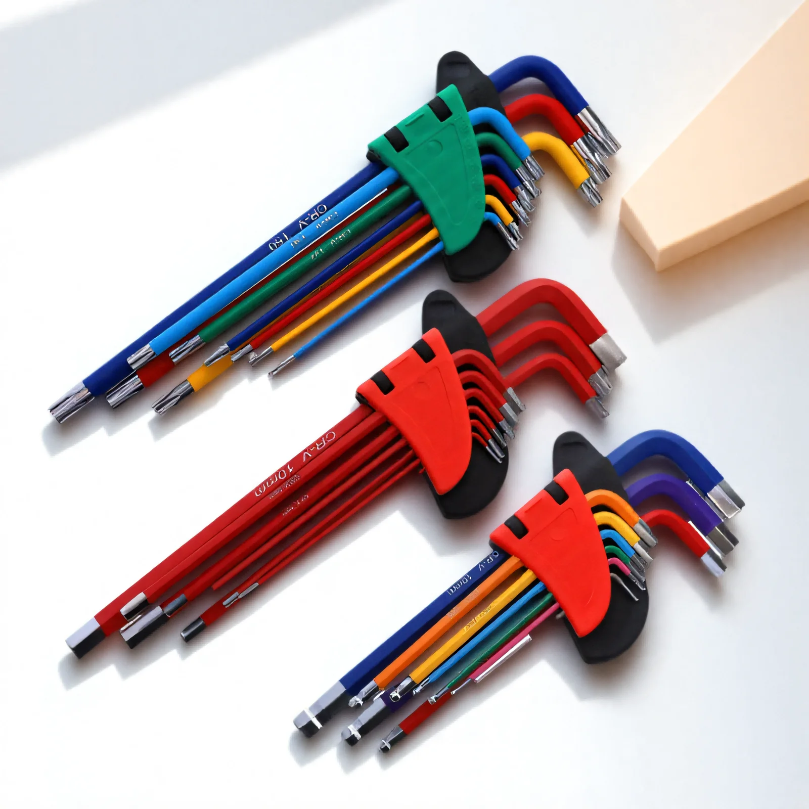 

Inner Hexagonal Wrench Color Non Slip Anti Rust Durable Portable Hexagonal Wrench Set Hexagonal Ball Head Combination 1.5-10MM