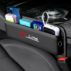 Car Special Seat Crevice Storage Box Seat Slit Catcher Organizer for ford ST LINE stline kuga fiesta car accessories interior