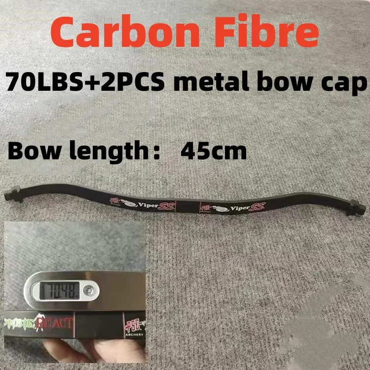 BANGSHE 50/200 LBS Assassin Viper Bow Blade Leistungsstarke Zombie Hunter Viper Reverse Bow Holzkohlefaser Cross Bow Bobcat Universal Accessori 8