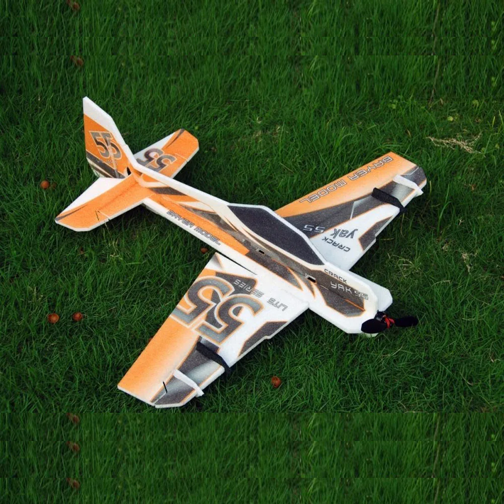 EPP製Yak55素材フォームRC飛行機 3D飛行機 翼幅800mm ラジコンRCモデル