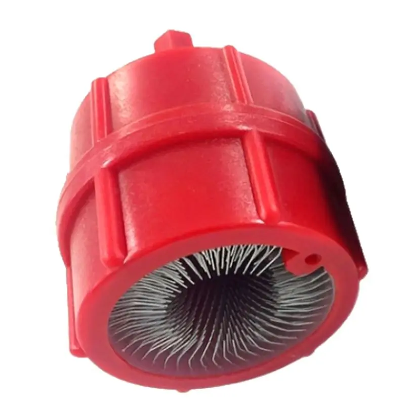 AEE4-Copper Pipe Cleaner For Power Drill, Cleans Copper / Bronze / Brass Pipes And Tubes For Soldering, With Wire Bristle