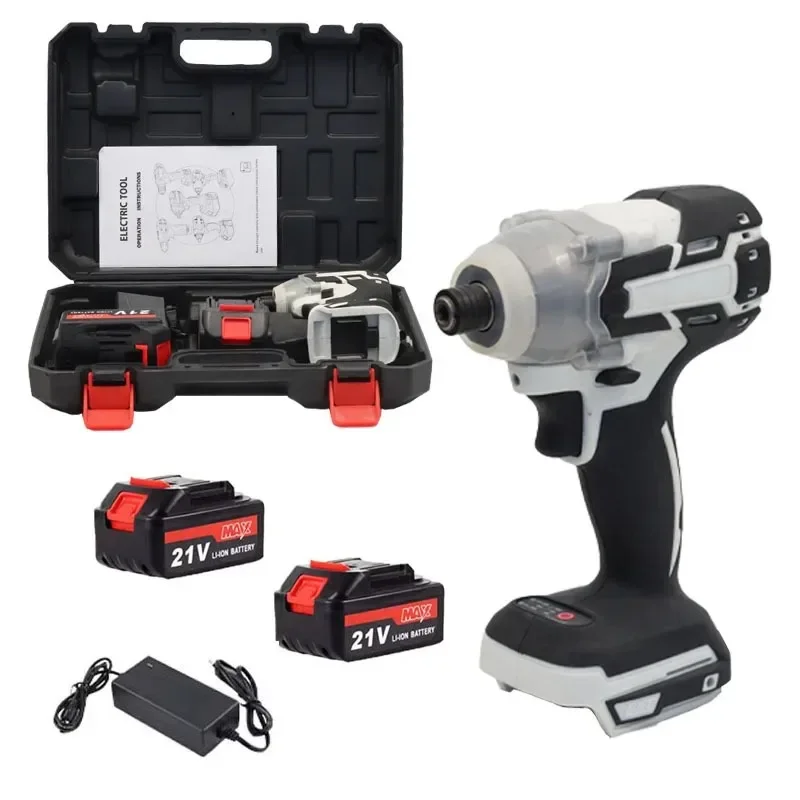 LARIX 21V Lithium Impact Wrench Household Electric Large Torque Impact Wrench High Power Drill Cordless Tools