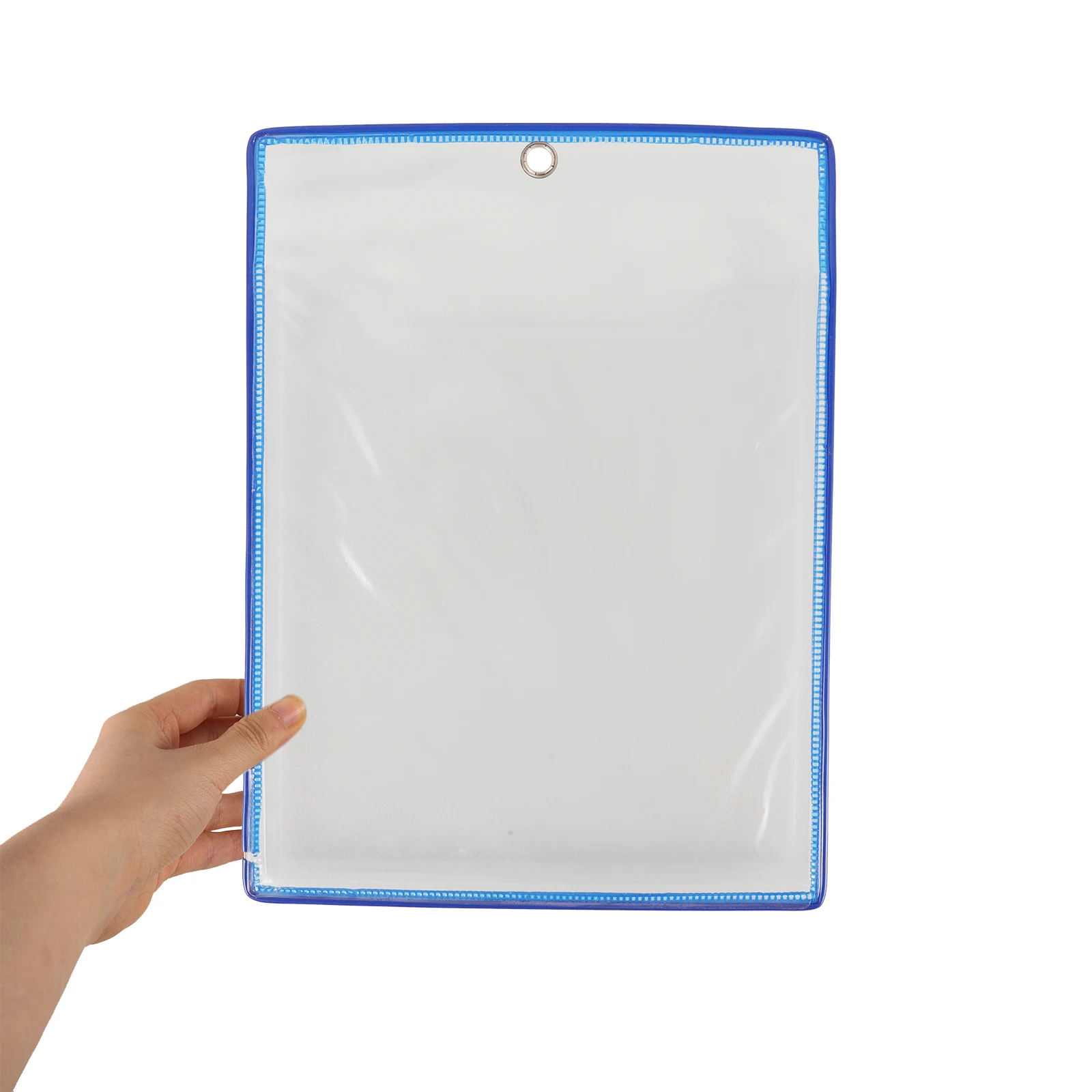 

A4 Transparent File Bags Folders Document Storage Vertical Hanging Office Home School Clear Organizer Wall Mounted