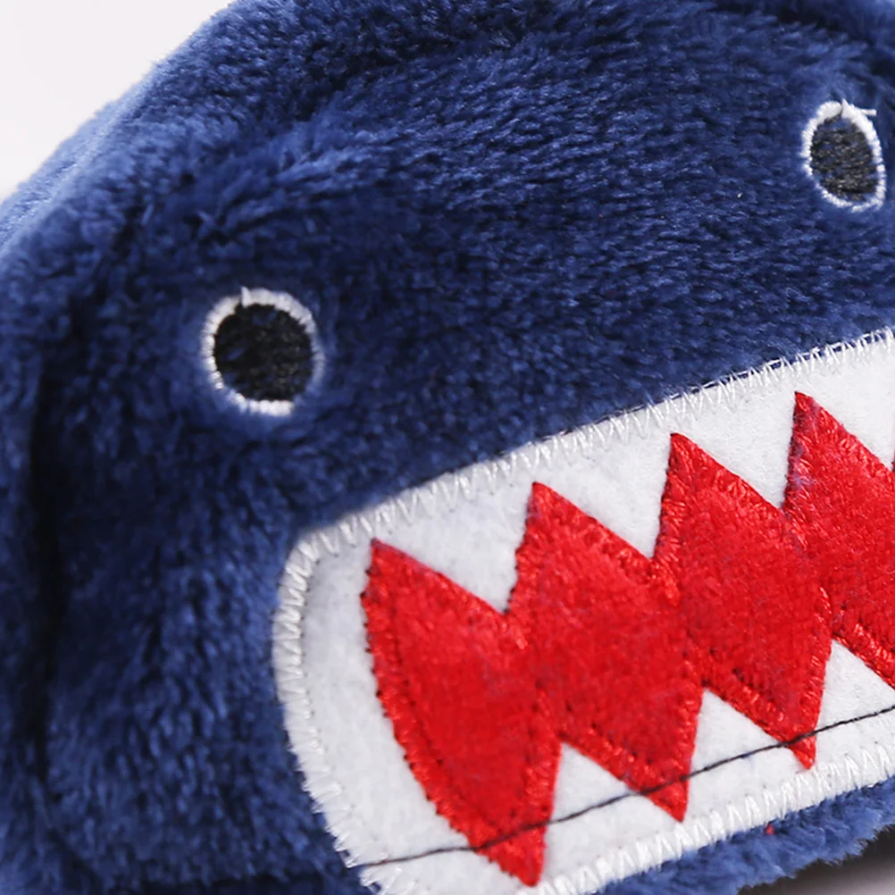 

1Pcs Shark Shaped Pet Autumn Winter Hoodie Soft Comfortable Coral Fleece Clothes Puppy Dog Warm Costume Size S